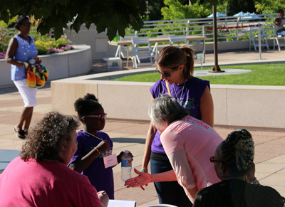 Dane Dances Volunteers with attendees