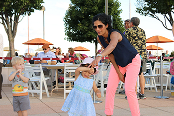 Mother and Child dancing at Dane Dances